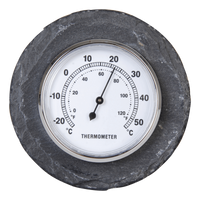 Thermometer rond leisteen / Outhings