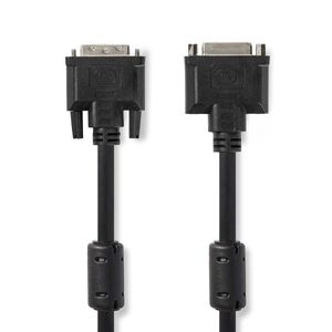 Nedis DVI-Kabel | DVI-I 24+5-Pin Male | DVI-I 24+5-Pins Female | 2 m | 1 stuks - CCGP32055BK20 CCGP32055BK20