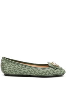 Michael Kors mocassins Lillie à motif monogrammé - Vert