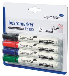 Legamaster Boardmarker TZ140 blister. Various colours. markeerstift