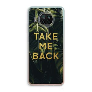 Take me back: Xiaomi Mi 10T Lite 5G Transparant Hoesje