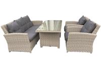 SenS-Line Wicker Diningset/loungeset Amaro - Showmodel - Woerden & Amersfoort- - Wicker- Sens-Line SenS-Line Wicker Diningset/loungeset Amaro - Showmodel - Woerden & Amersfoort- - Wicker- Sens-Line