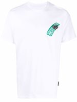 Philipp Plein t-shirt imprimé à encolure ronde - Blanc - thumbnail