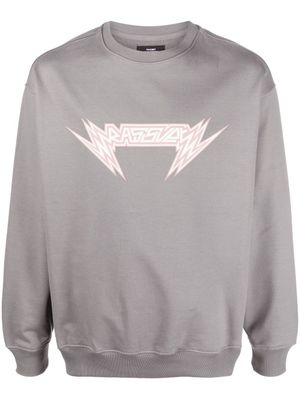 RASSVET sweat à logo imprimé - Gris