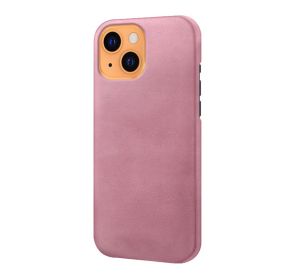 Casecentive Leren Back case iPhone 13 rosé goud - 8720153793896