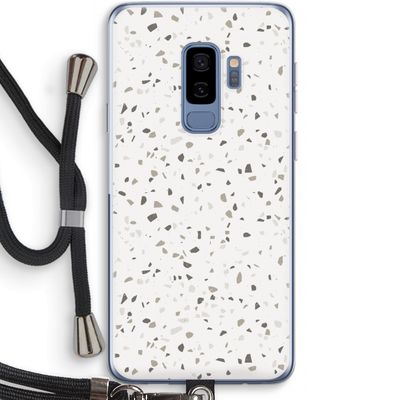 Terrazzo N°14: Samsung Galaxy S9 Plus Transparant Hoesje met koord