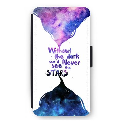 Stars quote: iPhone 12 mini Flip Hoesje