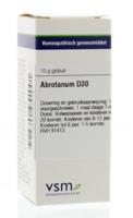 VSM Abrotanum D30 10 Gram