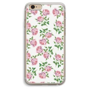 Kleine roosjes: iPhone 6 Plus / 6S Plus Transparant Hoesje