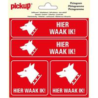 Pickup - Pictogram 15 x 15 cm 4 op 1