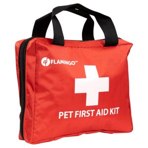 Honden EHBO-doos First Aid, rood