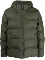 Rains hooded padded jacket - Vert