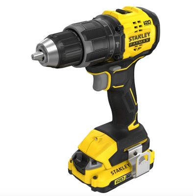 Stanley Schroef-/klopboormachine SFMCD716D2A-QW | Brushless | V20 | 18V | Incl. 100 accessoires in koffer | Incl. 2x 2.0Ah accu - SFMCD716D2A-QW