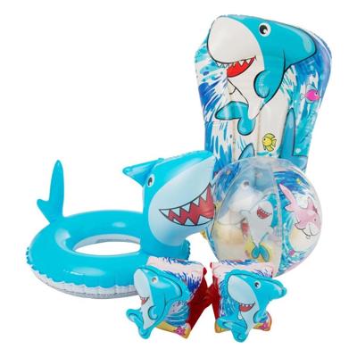 Sambro 3d zwemset haai, 4 in 1