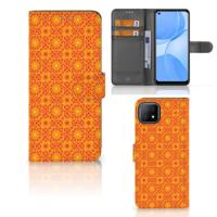 OPPO A73 5G | Telefoon Hoesje | Batik Oranje