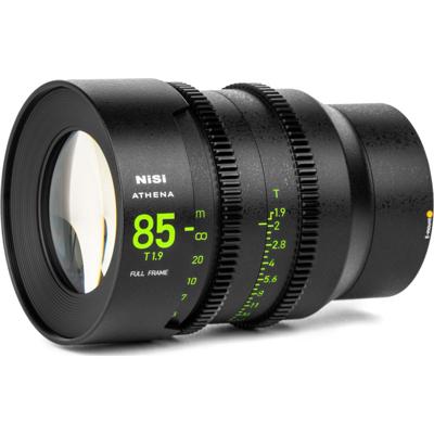 NiSi 85mm T1.9 (E-Mount) ATHENA PRIME full frame cinema lens (no drop in filter)