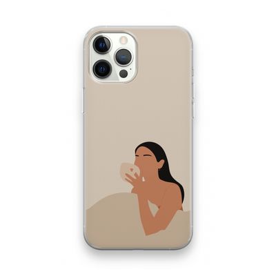 Fresh coffee: iPhone 12 Pro Transparant Hoesje