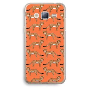 Cheetah: Samsung Galaxy J3 (2016) Transparant Hoesje