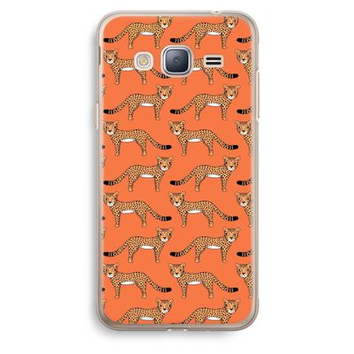 Cheetah: Samsung Galaxy J3 (2016) Transparant Hoesje