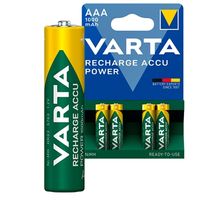 Varta Ready2Use oplaadbare AAA-batterijen - 1000mAh - thumbnail