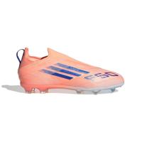 adidas F50 Elite Veterloze Gras Voetbalschoenen (FG) Kids Oranje Blauw Wit