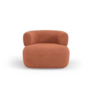 Micadoni Home Jenny Fauteuil Bouclé - Steenrood