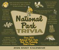 National Park (Trivia) Scheurkalender 2026 Boxed