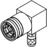 Molex Molex MOL DataCom & Specialty 734043000 SMB-connector Stekker 75 Ω 1 stuk(s) Bag - thumbnail