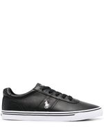 Polo Ralph Lauren Hanford low-top leather sneakers - Noir - thumbnail