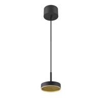 SLV HanglampGrip! Flat zwart met goud Ø 14cm - 1009014 SLV HanglampGrip! Flat zwart met goud Ø 14cm - 1009014
