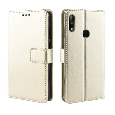 Crazy Horse textuur horizontale Flip lederen case voor ASUS Zenfone Max plus (m2) ZB634KL/Zenfone Max shot ZB634KL met houder & kaartsleuven & portem