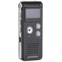 Professionele Digitale Voice Recorder - Draagbare Dictafoon met 560 Uur Opnamecapaciteit en Kristalhelder Geluid!