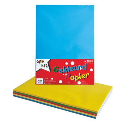 Papier gekleurd A4 250/ 80 gram