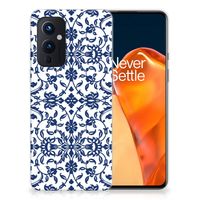 OnePlus 9 TPU Case Flower Blue