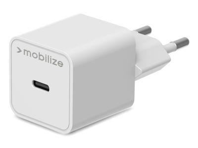 Mobilize Mobilize Wall Charger USB-C GaN 30W with PD/PPS White