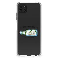 Samsung Galaxy A22 5G Stevig | Bumper Hoesje | Boho Bottle