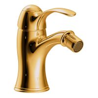 Bidetkraan Tres Clasic | Opbouw | Mengkraan | 1-hendel | Vintage | 24k Goud glans