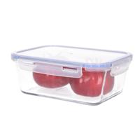 CM Vershoudbakje/lunchbox - luchtdicht - met clips - glas - 22 x 16 x 8 cm - 1500 ml - thumbnail