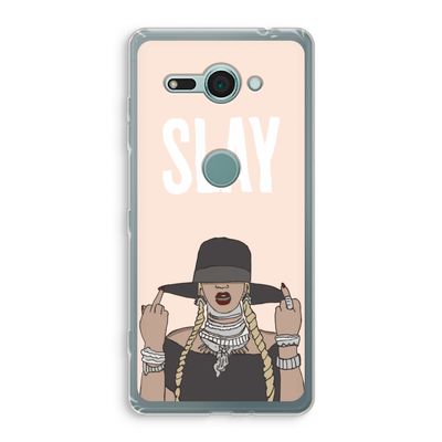 Slay All Day: Sony Xperia XZ2 Compact Transparant Hoesje