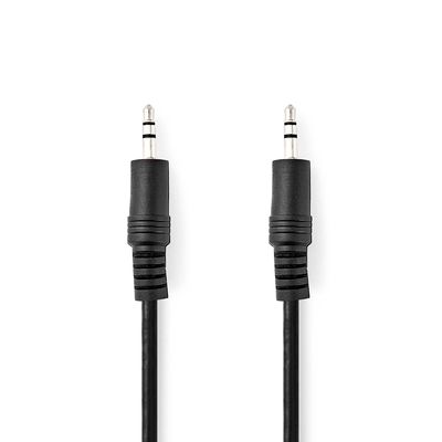 Nedis Stereo-Audiokabel | 3,5 mm Male | 3,5 mm Male | 0.5 m | 50 stuks - CAGT22000BK05 CAGT22000BK05