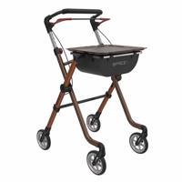 Space-I Binnenhuis Rollator | Kies uw kleur : Toffee & Bruin | Rehasense