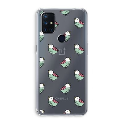 Vogeltjes: OnePlus Nord N10 5G Transparant Hoesje
