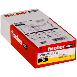 Fischer Fischer Deutschl. Inslagplug 35 mm 12 mm 542111 50 stuk(s)