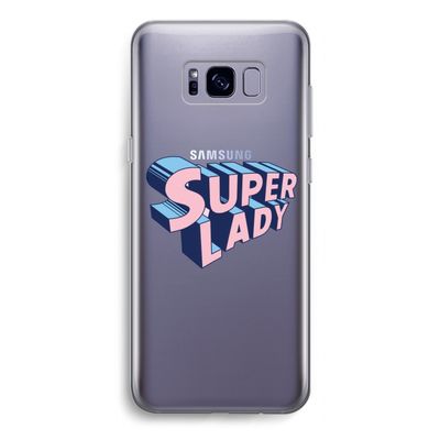 Superlady: Samsung Galaxy S8 Transparant Hoesje