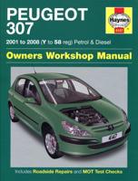 Haynes Werkplaatshandboek Peugeot 307 benzine & diesel (2001 - 2008) 4147