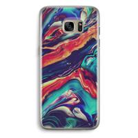 Chameleon Sun: Samsung Galaxy S7 Edge Transparant Hoesje - thumbnail