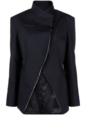 Jade Cropper Blazer met enkele rij knopen - Blauw