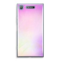 Flow mist pastel: Sony Xperia XZ1 Transparant Hoesje