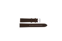 Horlogeband Armani AR1675 Leder Bruin 18mm