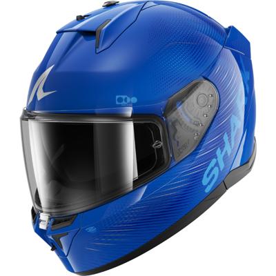 SHARK D-Skwal 3 SP Lyne, Integraalhelm, Blauw-Zilver-Blauw BSB